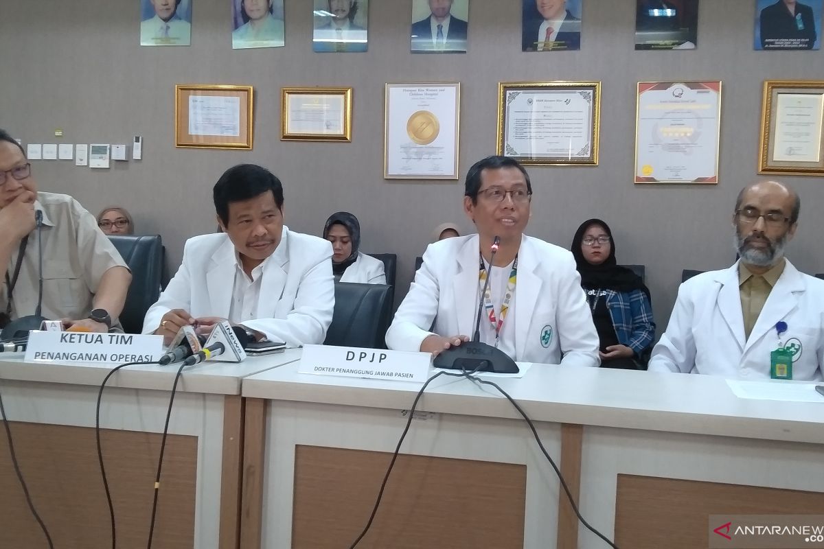 Kondisi kembar siam Ardi dan Ardan optimal sebelum operasi