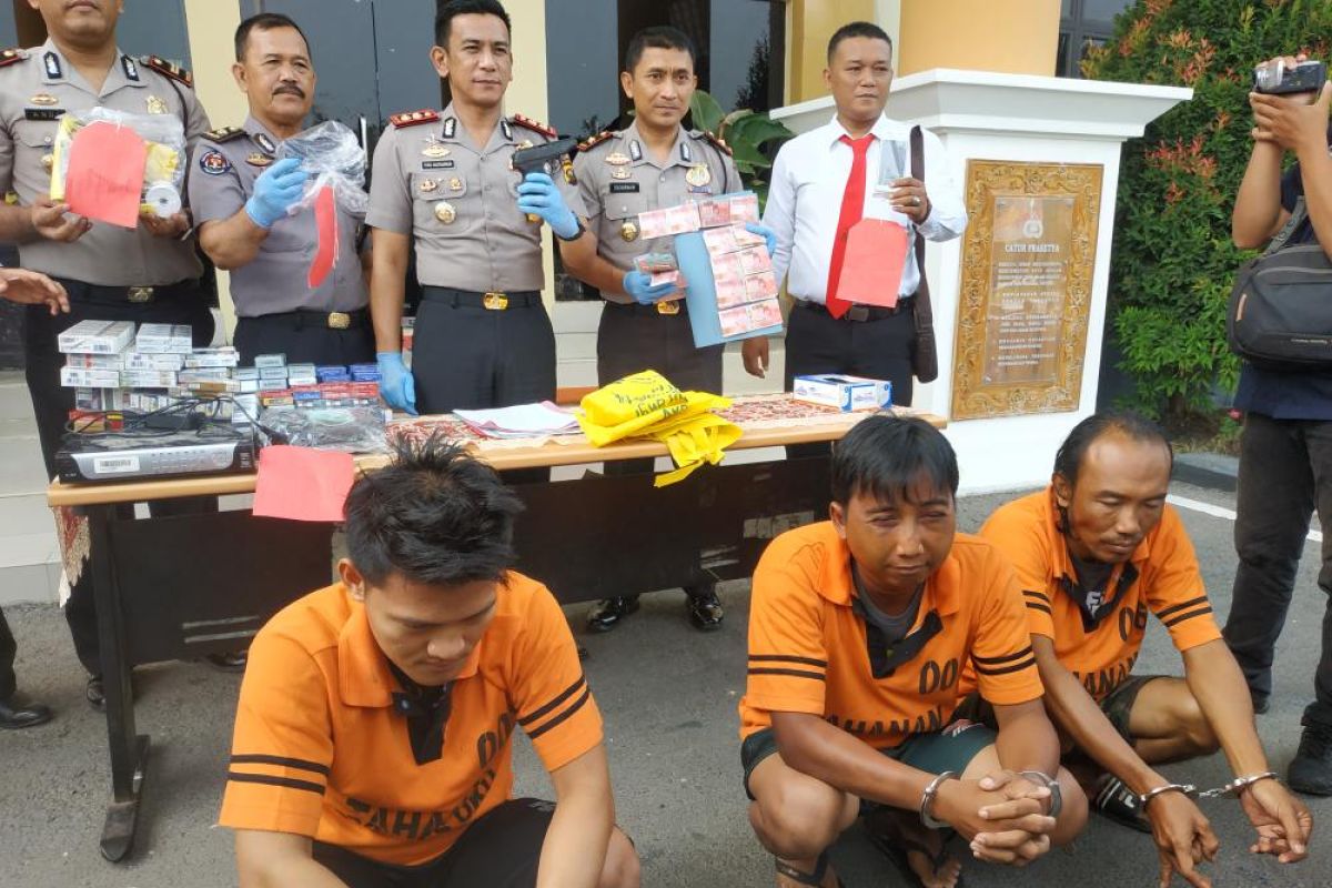 Polisi ungkap kasus  rekayasa perampokan Alfamart