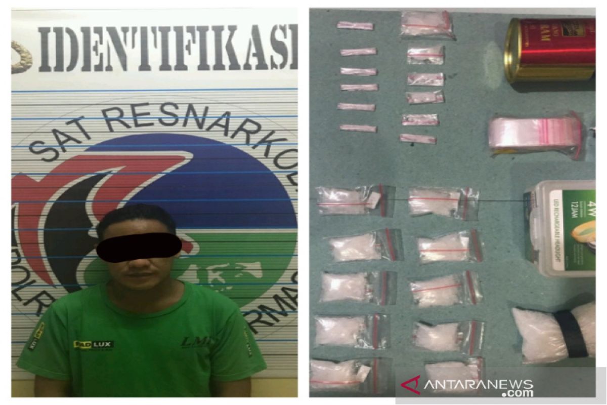 Driver in South Kalimantan arrested for selling crystal meth: Police