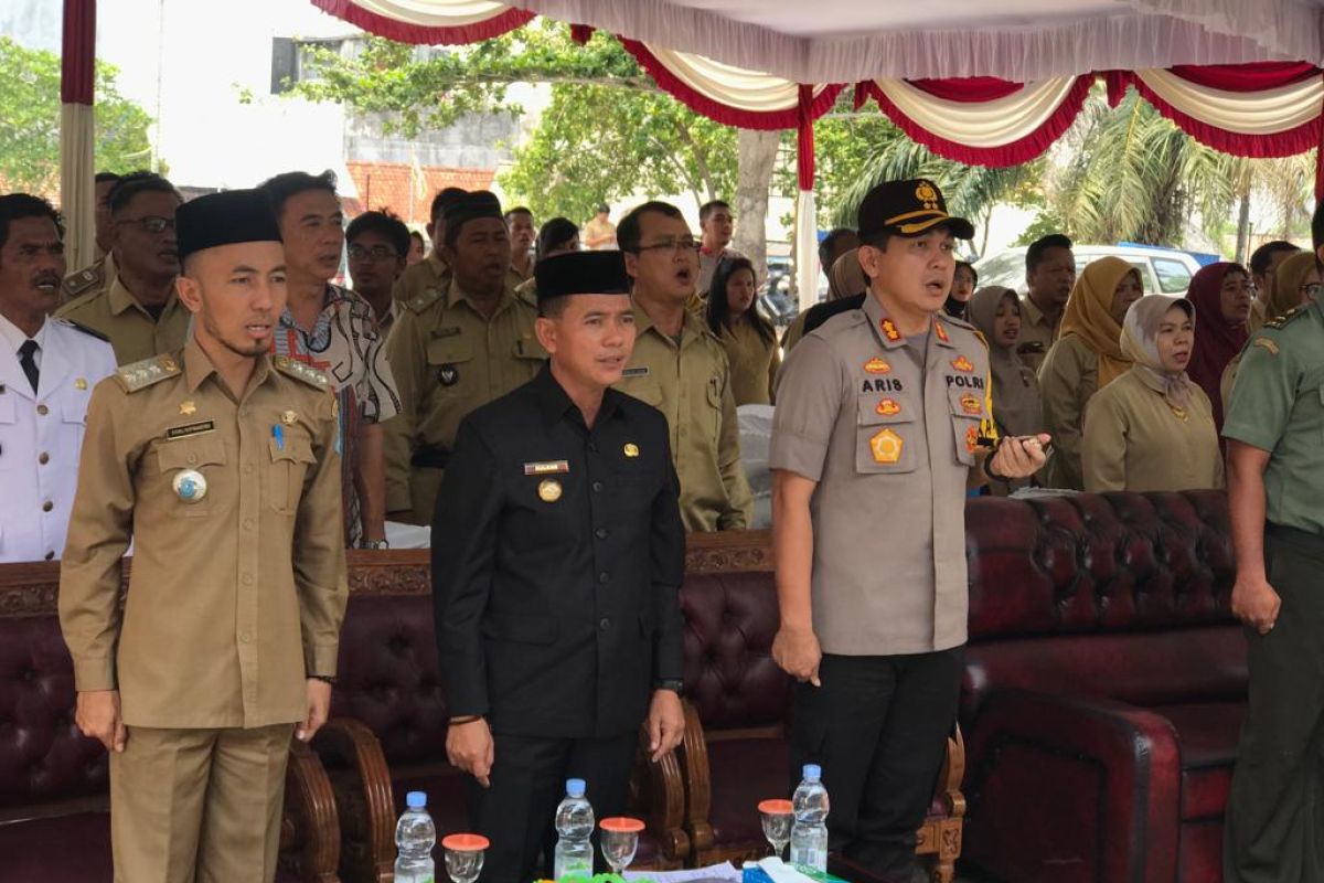 Kapolres Bangka minta pengurus BPD bersinergi kesemua pihak