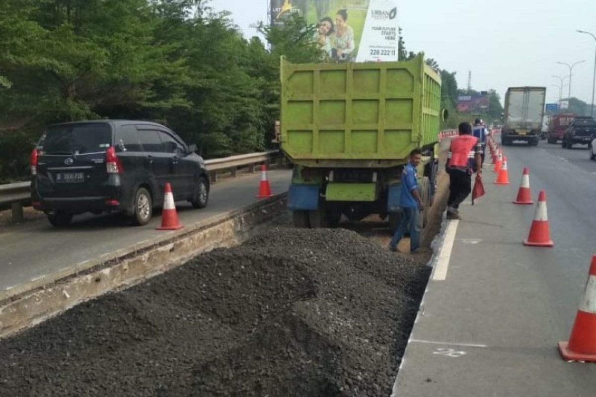 Jasa Marga lanjutkan pekerjaan pemeliharaan di Tol Jagorawi