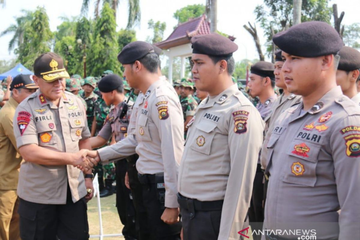 Polda Sumsel bertahap tarik personel BKO Satgas Karhutla