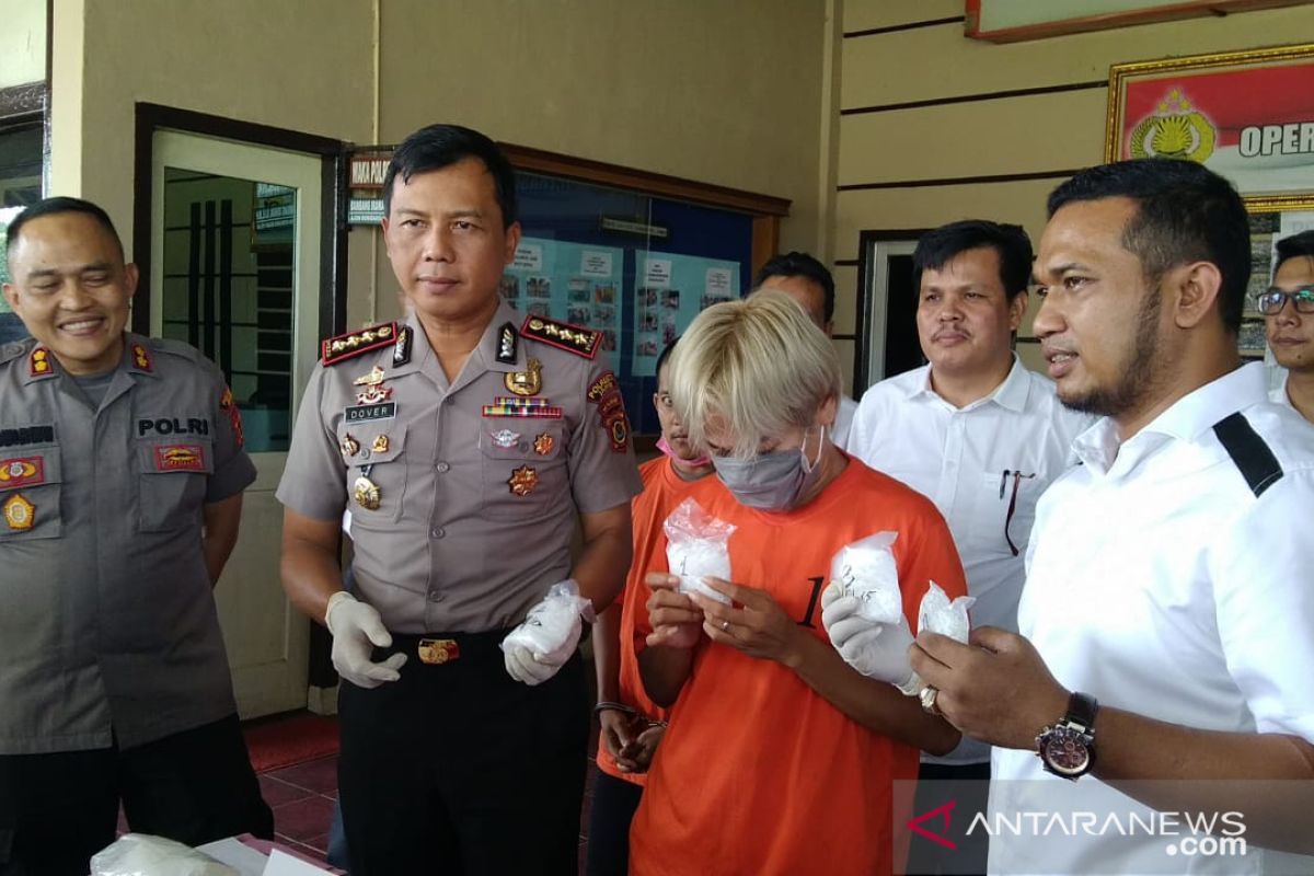 Polisi Jambi bekuk  pengedar sabu jaringan lapas narkoba