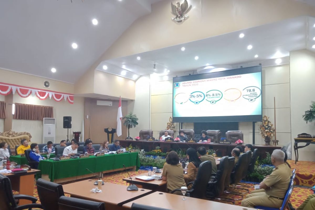Banggar DPRD-TAPD Manado mulai bahas KUA-PPAS 2020