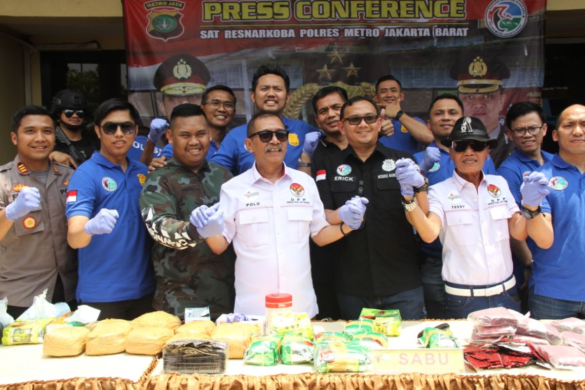 Polisi musnahkan narkoba senilai Rp10 miliar dalam tiga bulan terakhir