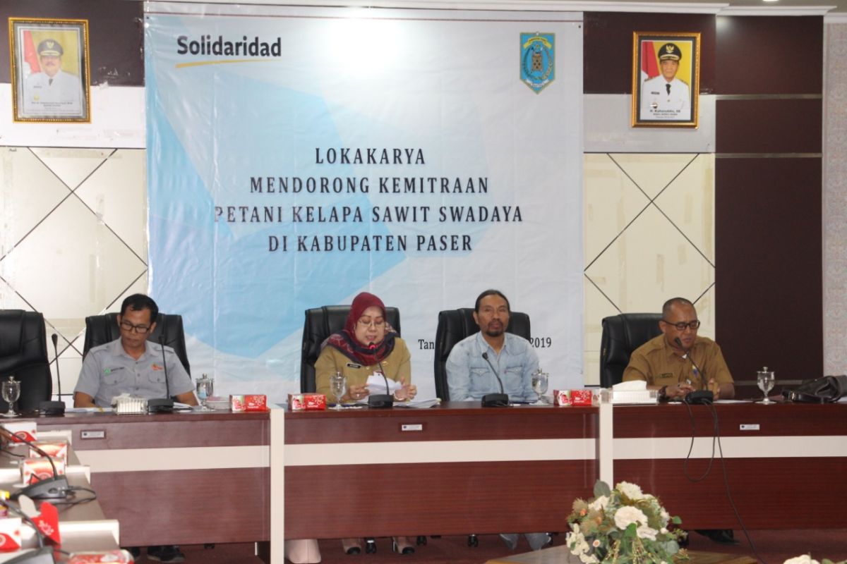 Solidaridad Fasilitasi Kemitraan Dua Kelompok Petani Paser