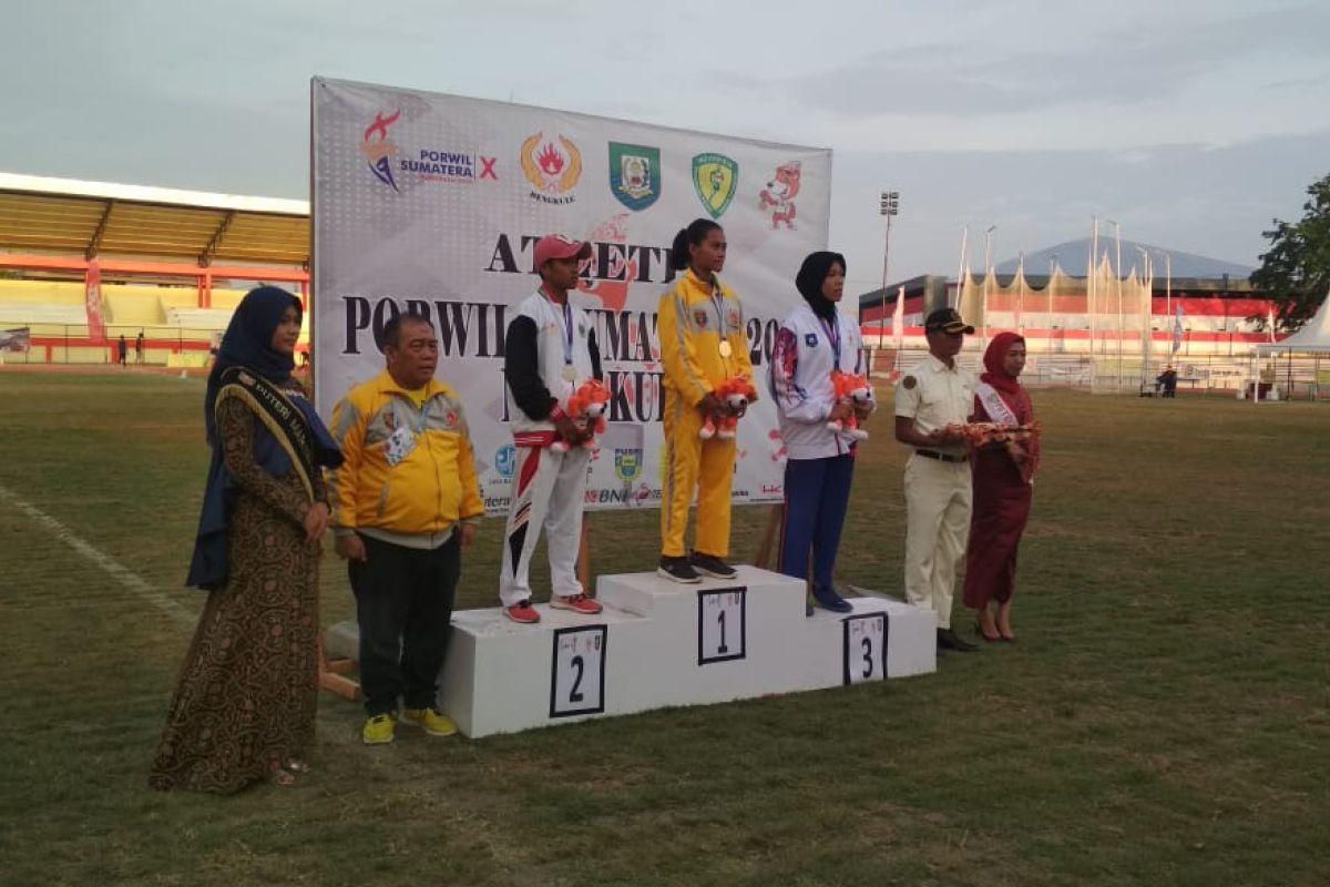 Atlet sapta lomba Lampung raih medali emas Porwil