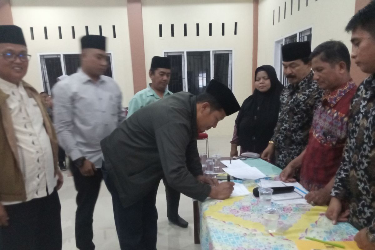 Darma Ira Putra kembali terpilih sebagai Wali Nagari Lubukbasung Kabupaten Agam
