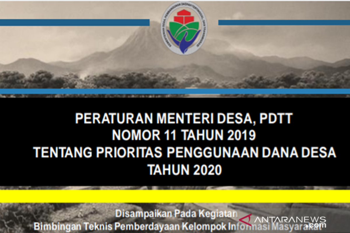 DPRD Maluku minta Dinas PMD intensif evaluasi pengggunaan DD