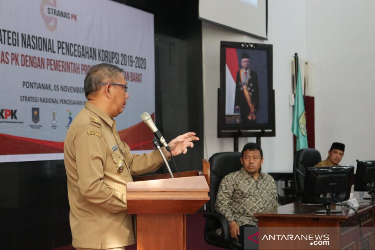 Sutarmidji minta KPK tindak tegas pejabat terindikasi korupsi