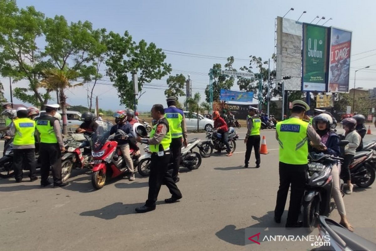 Operasi Zebra Polres Kudus, pesepeda motor terbanyak melanggar