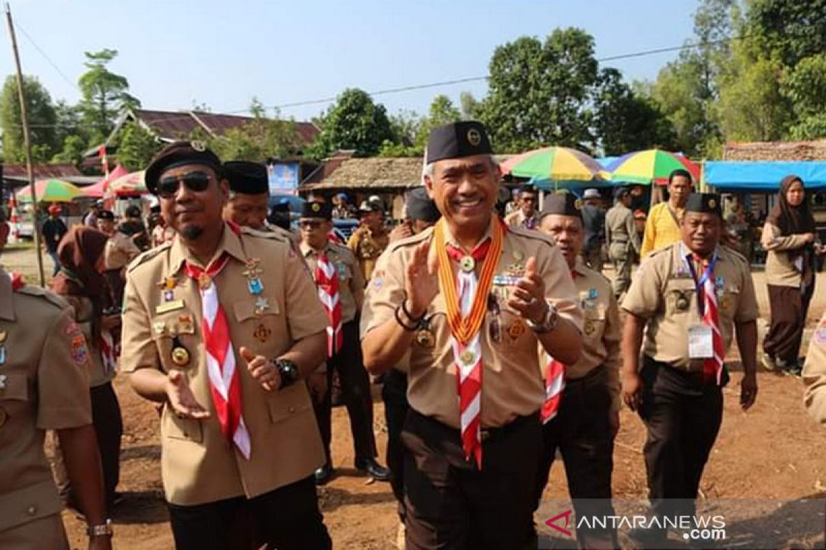 Bupati Lutim buka perkemahan Kelopak Galang 2019