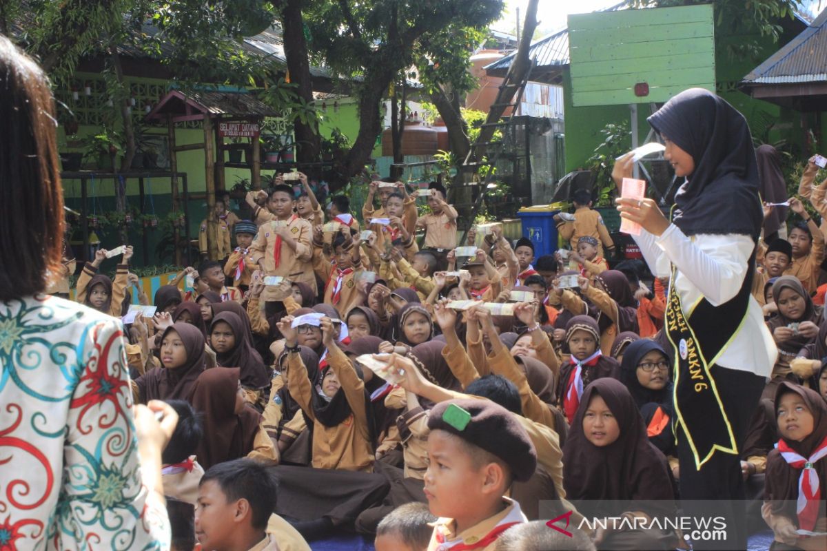 Razia uang lusuh di SMKN 6 Balikpapan