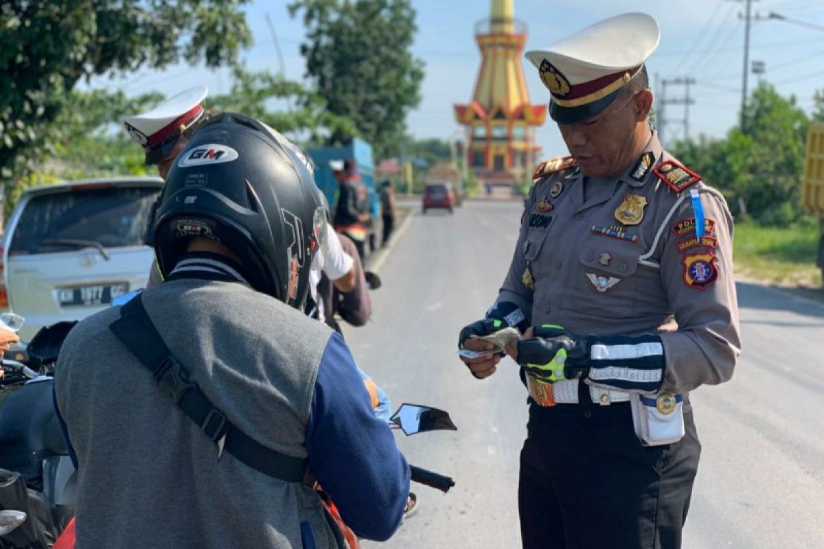 1.276 pelanggar ditindak selama Operasi Zebra Telabang 2019 di Kobar