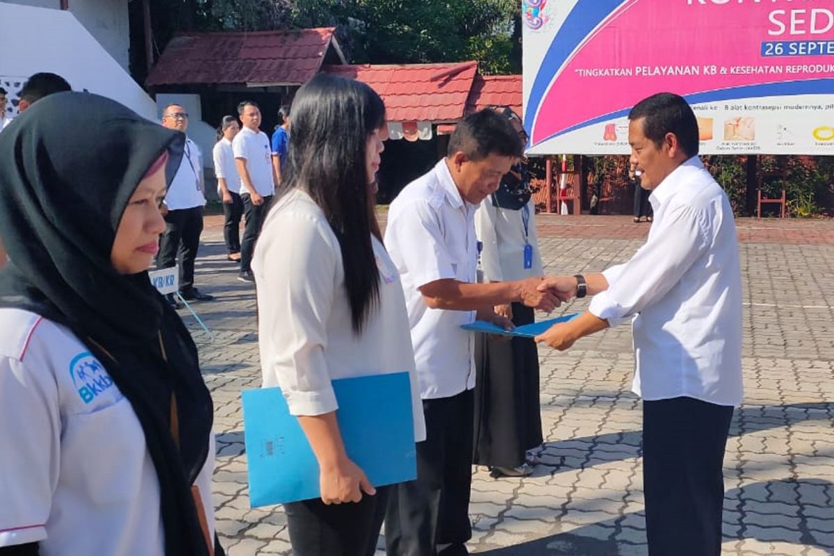 Apel kerja perdana perwakilan BKKBN Sulut