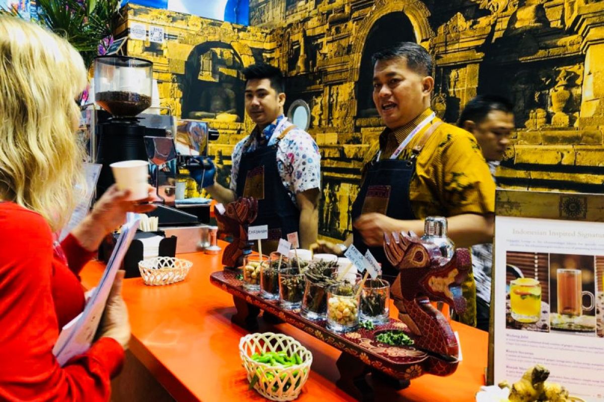 Kopi dan minuman tradisional Indonesia diminati pengunjung WTM London