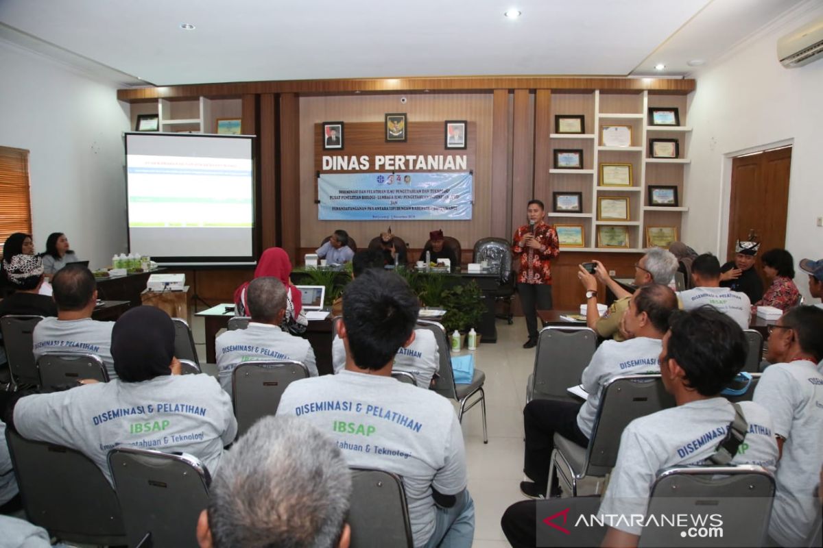 LIPI beri pelatihan petani Banyuwangi soal pemanfaatan pupuk organik