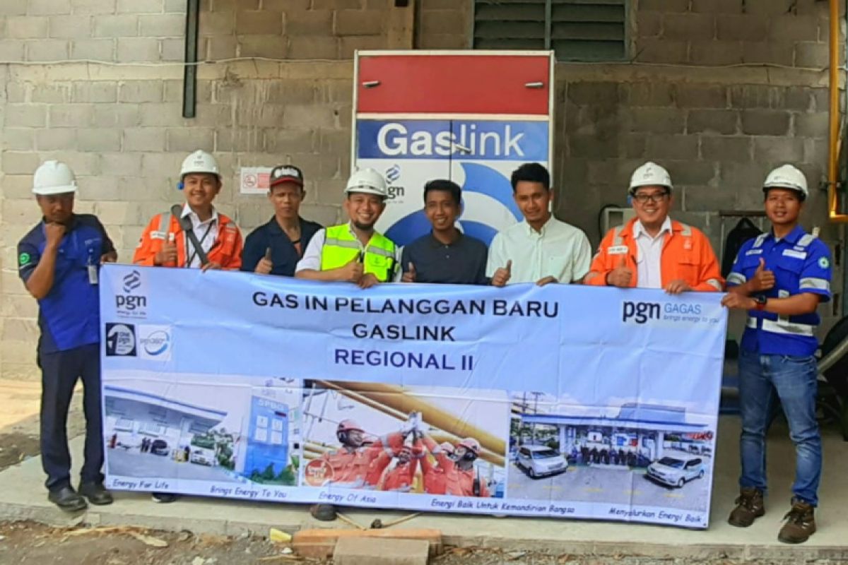 Gas PGN mengalir ke industri kapas sintetik di Jatim