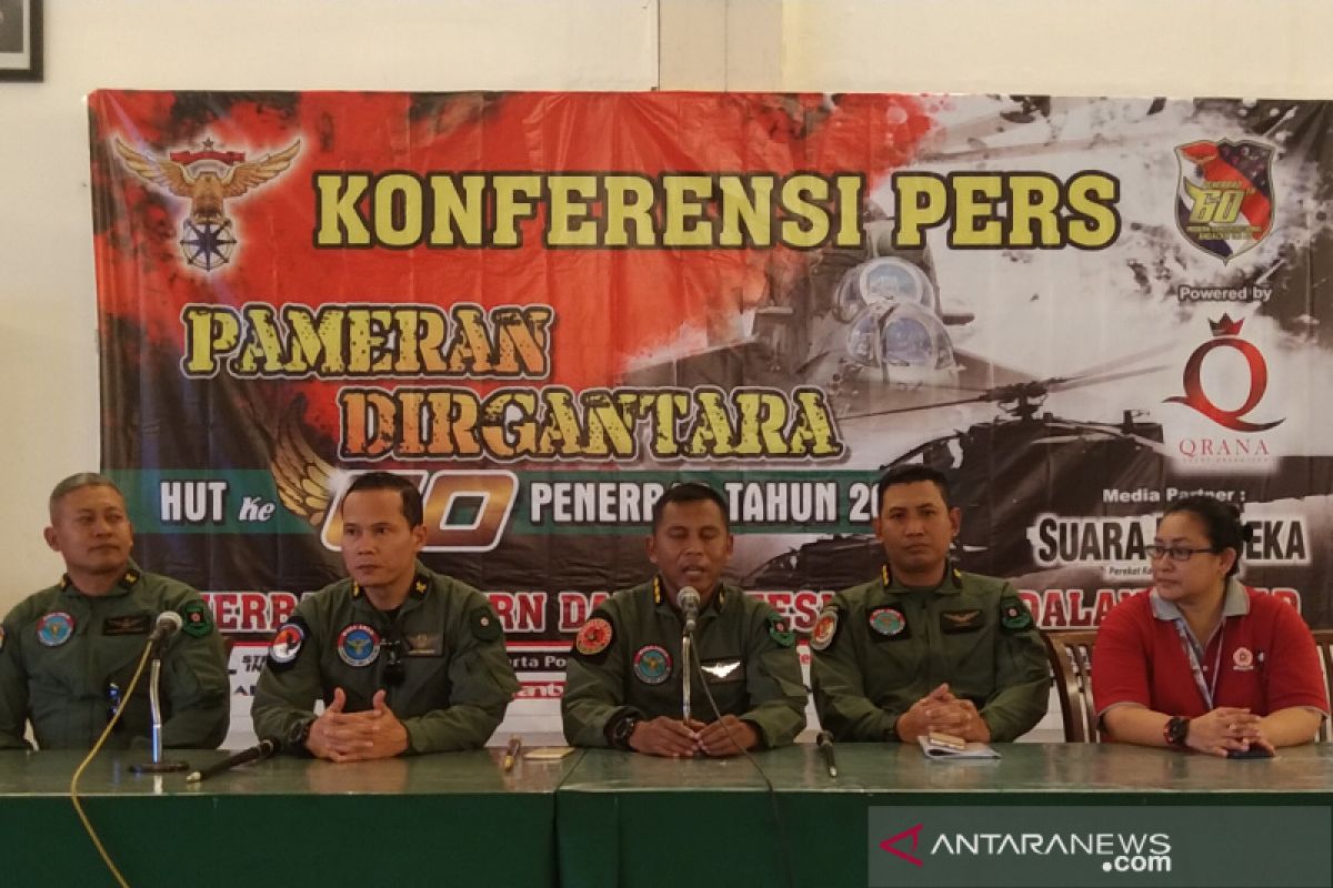 Aneka alat tempur canggih dipamerkan di Lanumad Ahmad Yani