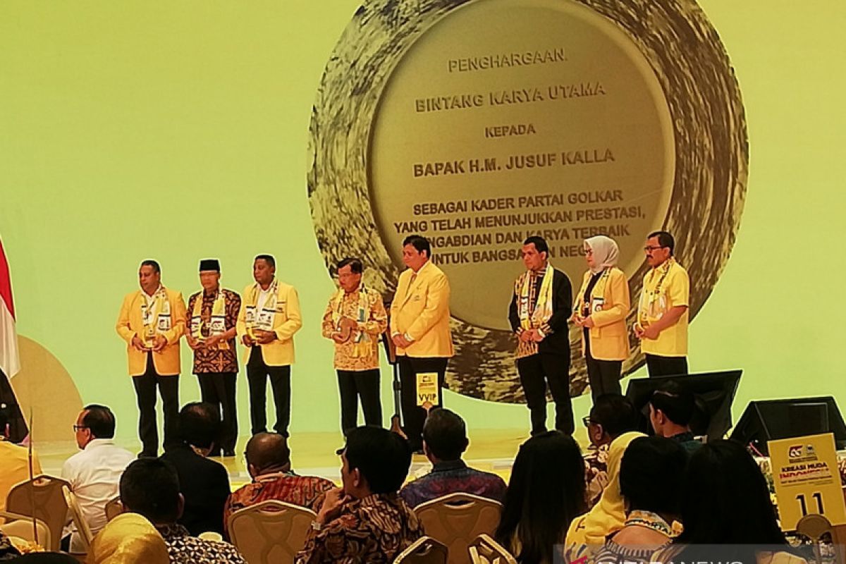 Golkar anugerahi JK penghargaan Bintang Karya Utama