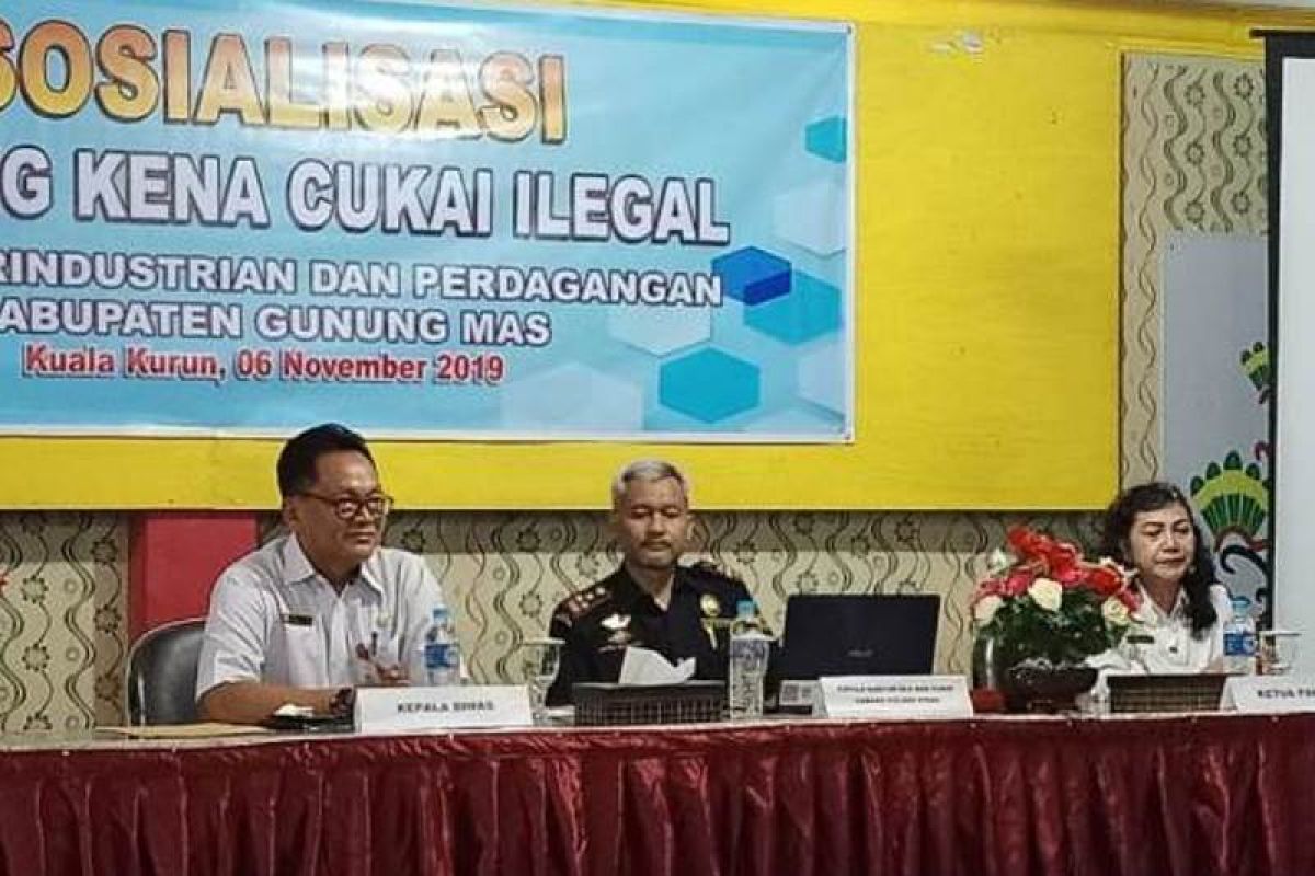 Disperindag Gumas sebut barang kena cukai ilegal rugikan negara