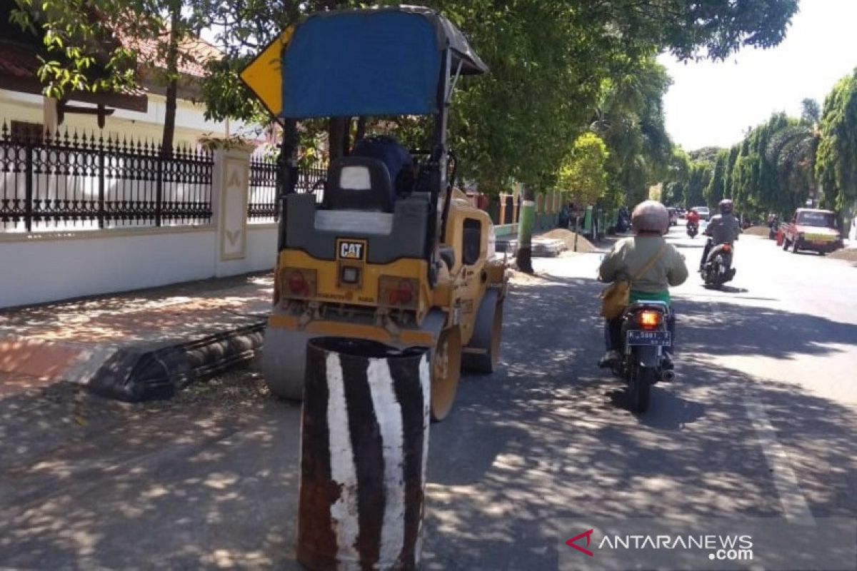 Jalan di Kudus tetap mulus meski hujan