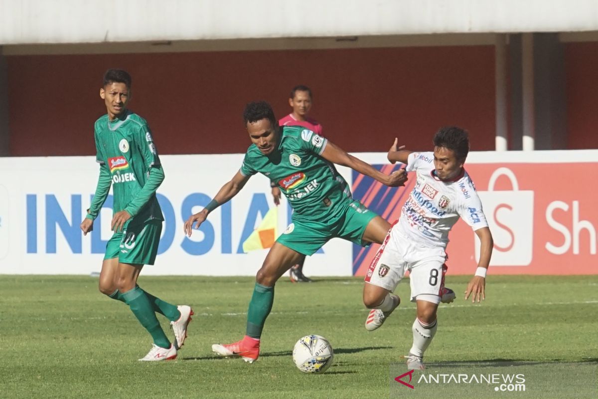 Kembali ditahan imbang, Bali United masih nyaman di puncak klasemen