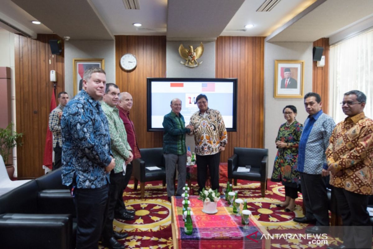 Terima Mendag AS, Airlangga tingkatkan kerja sama perdagangan