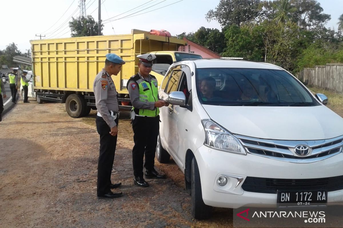 Polres Bangka tilang 1.365 pengendara selama Operasi Zebra Menumbing 2019