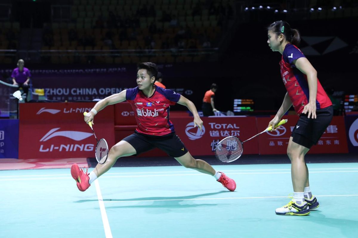 Greysia/Apriyani kecewa kalah di Fuzhou China Open 2019