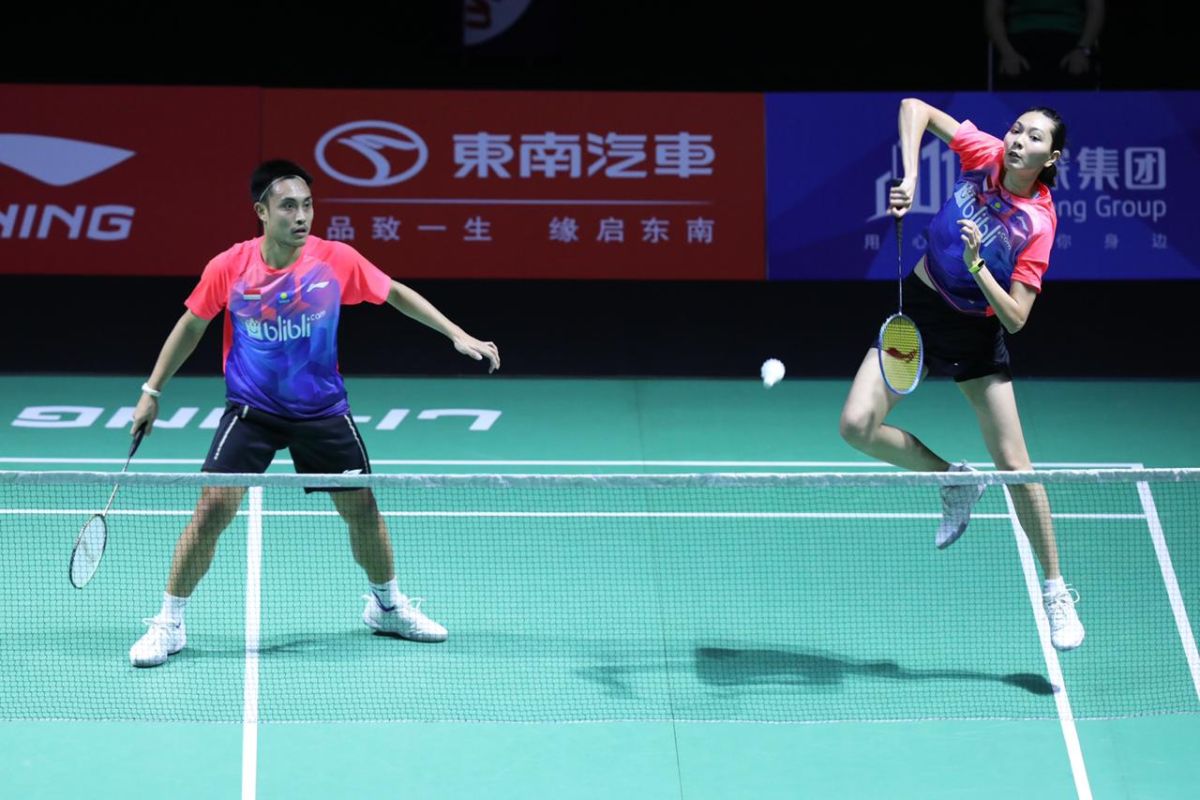 Gagal di Fuzhou China Open, ganda campuran Indonesia Hafiz/Gloria akui penampilannya menurun