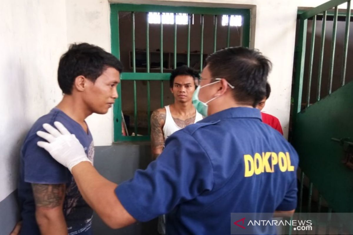 Polda razia narkoba di Rutan Rowobelang Batang