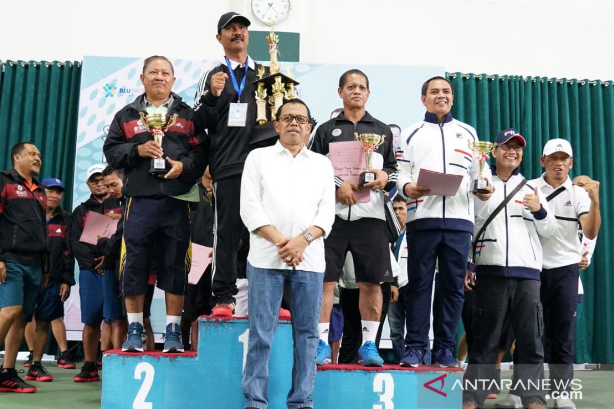 Tim tenis lapangan Undiksha sabet juara umum LPTK Cup 2019