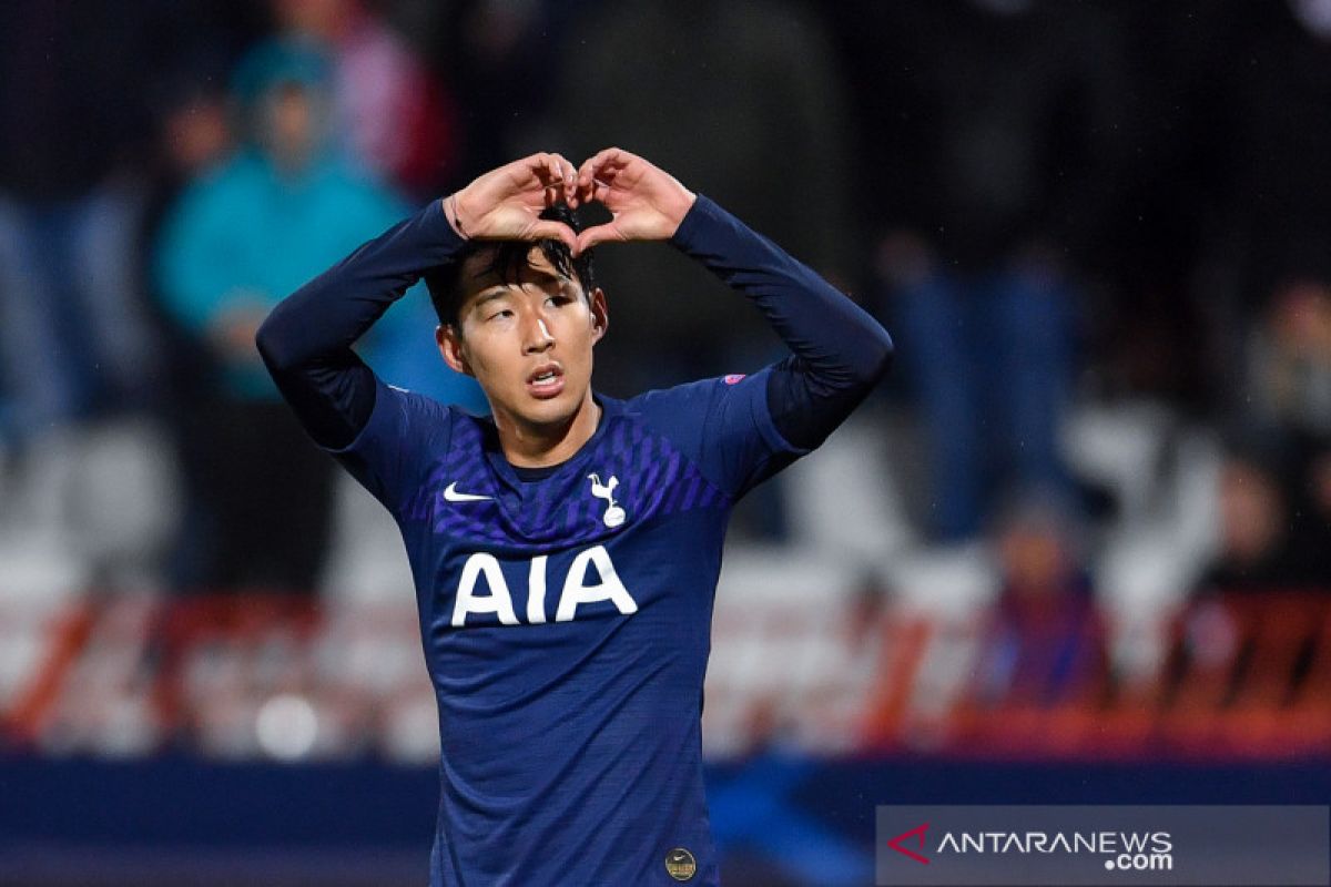 Spurs tundukkan Red Star, Son Heung cetak dua gol