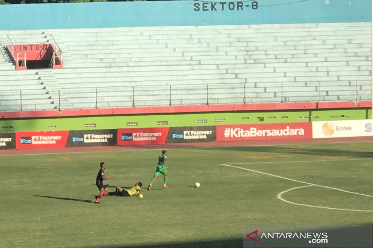 Babak pertama, Matos bawa Bhayangkara FC unggul 1-0 atas Persipura