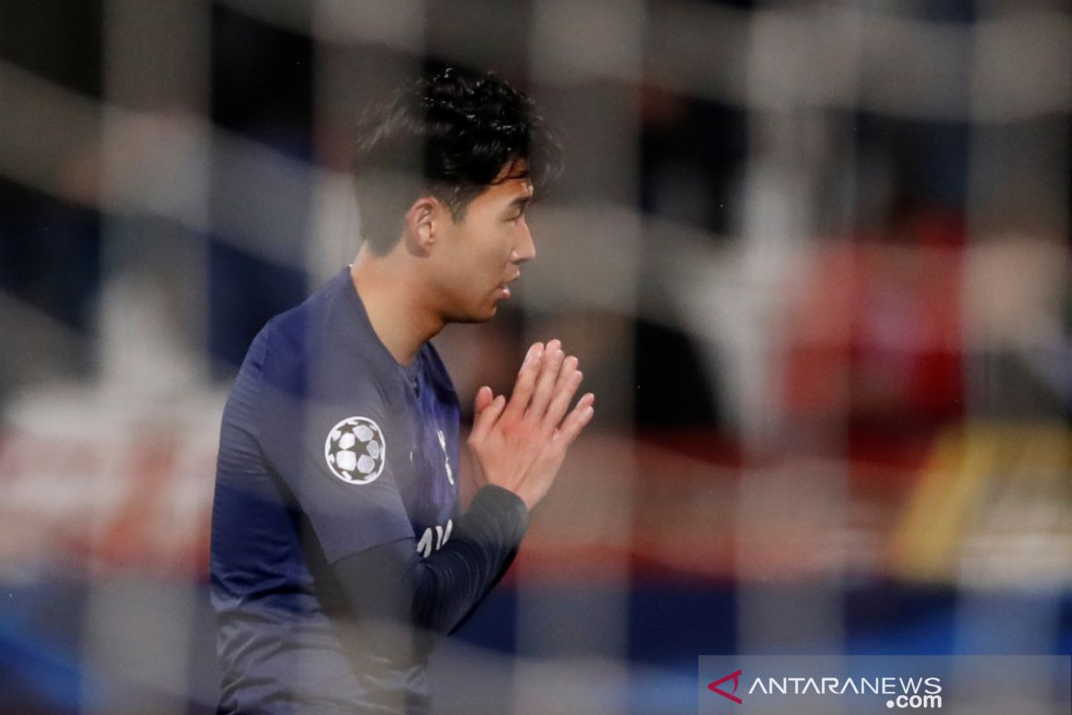 Son Heung Min tak rayakan gol karena hormati Andre Gomes