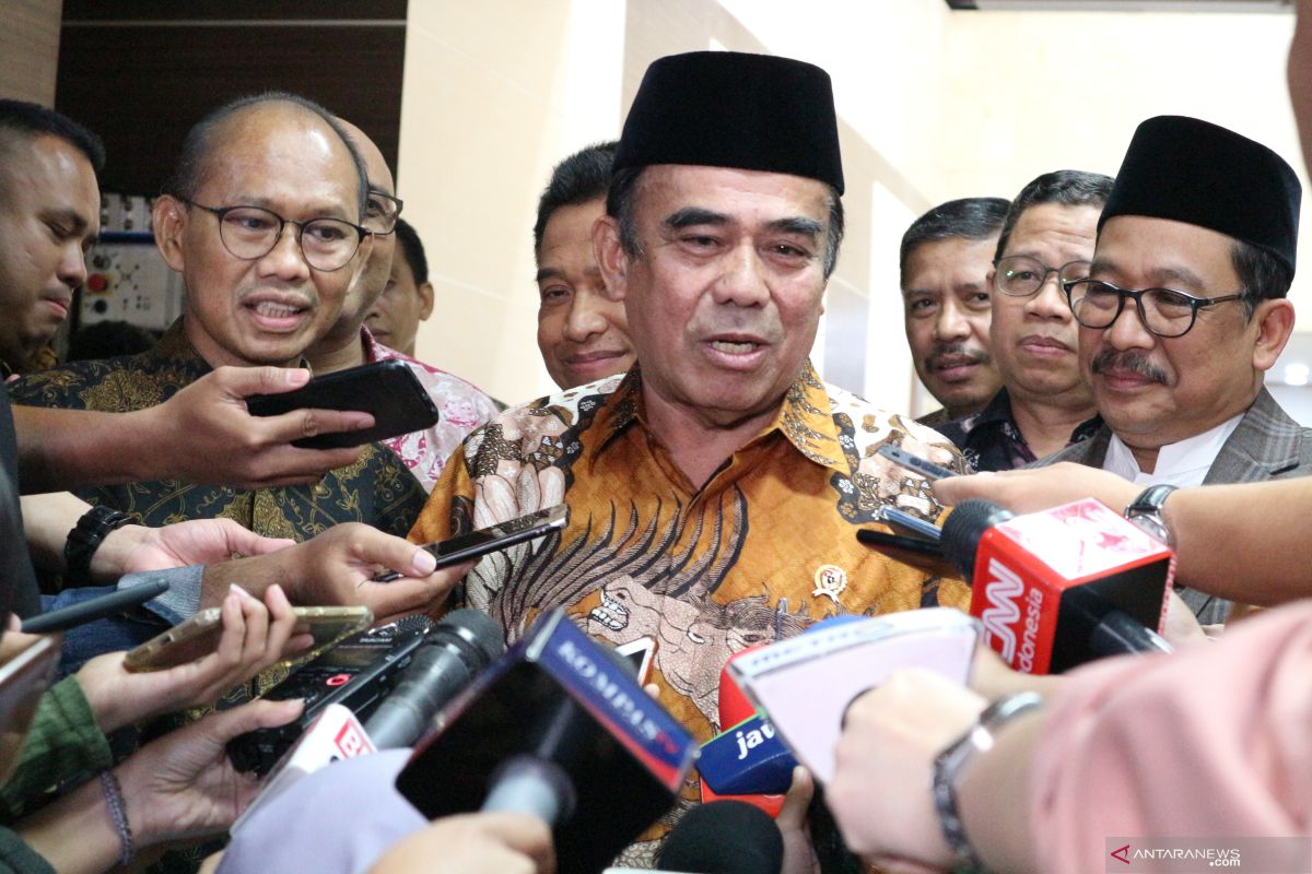 Jawaban Menag soal cadar kepada DPR