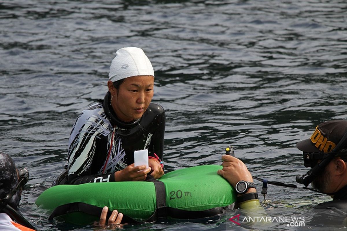 Atlet freediving internasional kagum Teluk Balohan Sabang