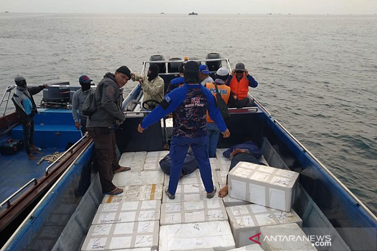 Polairud Kepri ungkap penyelundupan benih lobster senilai Rp66 miliar