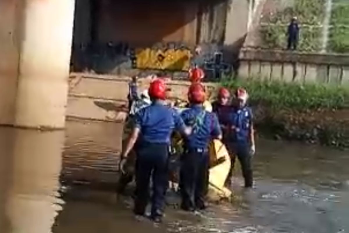 Ahdan ditemukan tewas di Sungai Banjir Kanal Timur setelah dua hari hilang