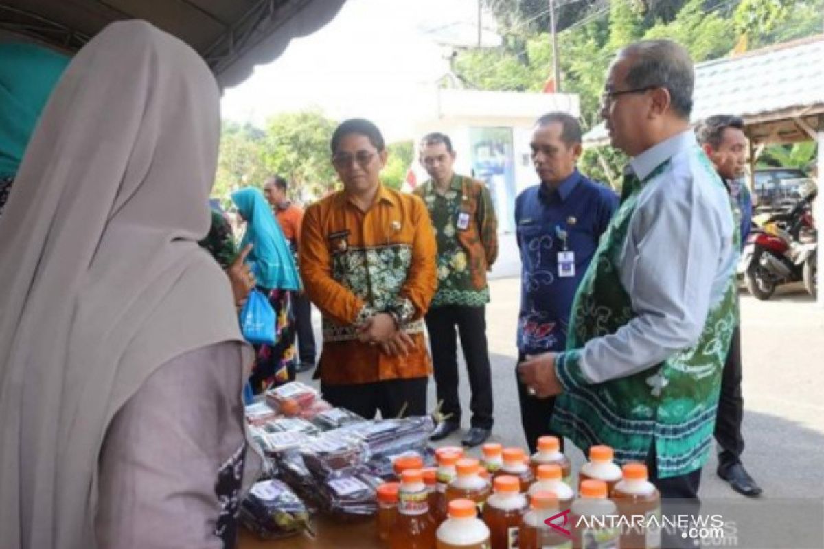 Bupati Hulu Sungai Selatan tinjau langsung Bazar TII ketujuh