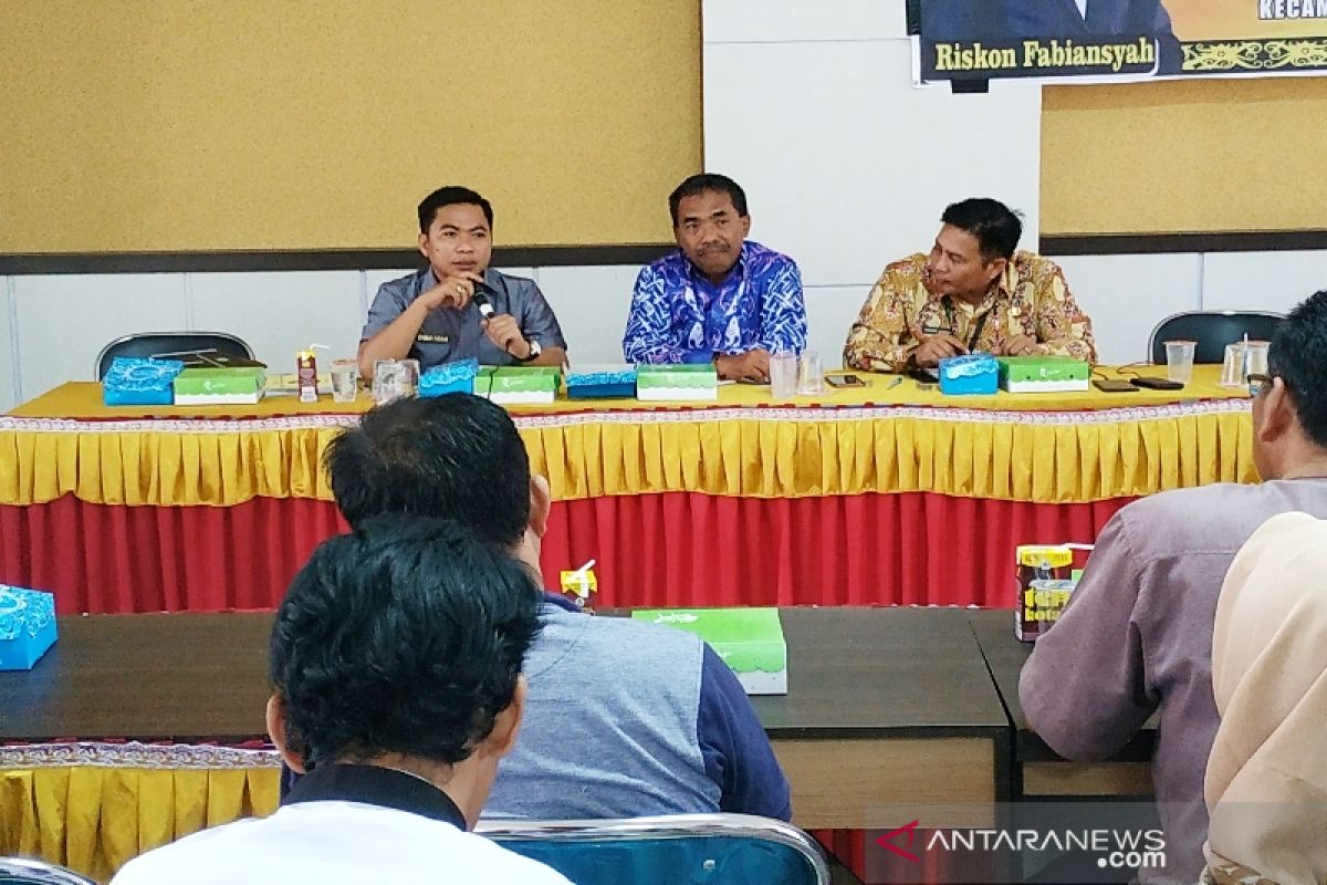 Infrastruktur di pusat Kota Sampit juga perlu peningkatan