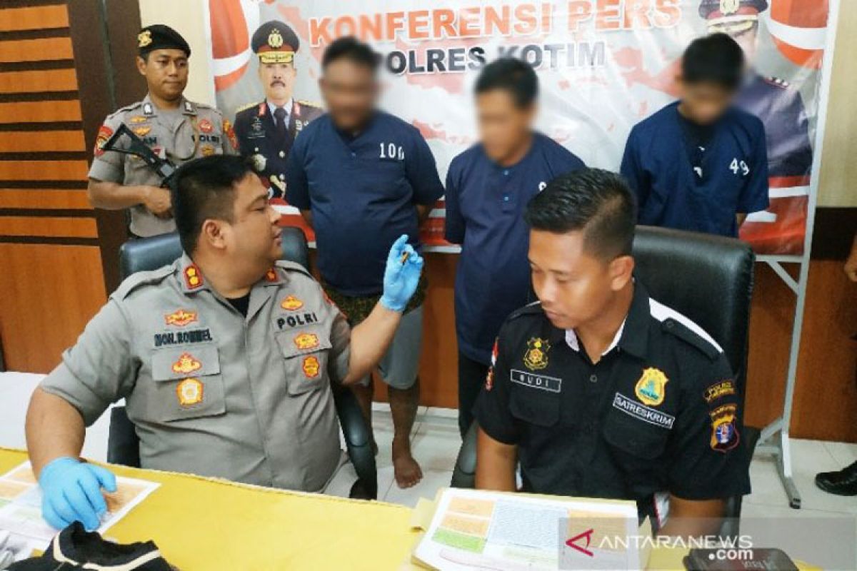 Polisi tangkap tiga pelaku gendam modus taring babi