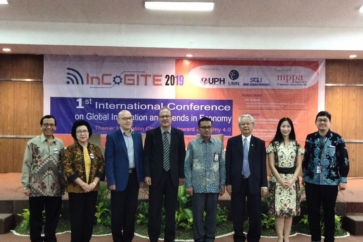 UPH Tangerang gelar InCoGITE 2019 bahas tantangan invovasi global karena perkembangan teknologi