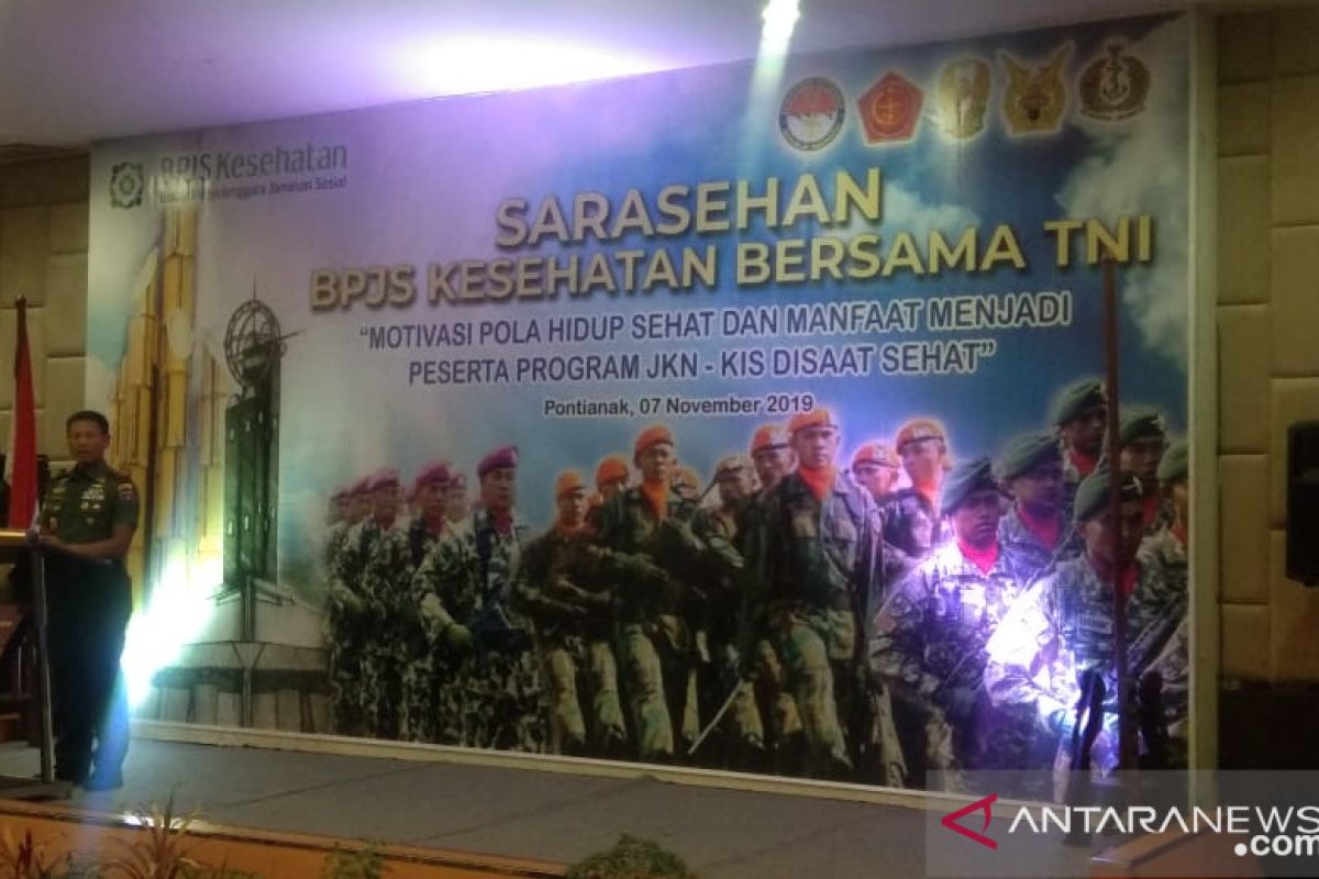 Pangdam  Tanjungpura dukung perbaikan layanan BPJS Kesehatan