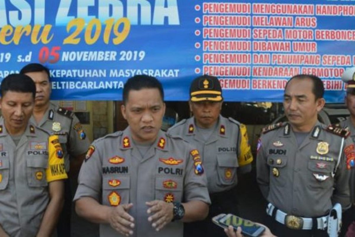 Pengendara roda dua dominasi pelanggaran Operasi Zebra di Kota Madiun