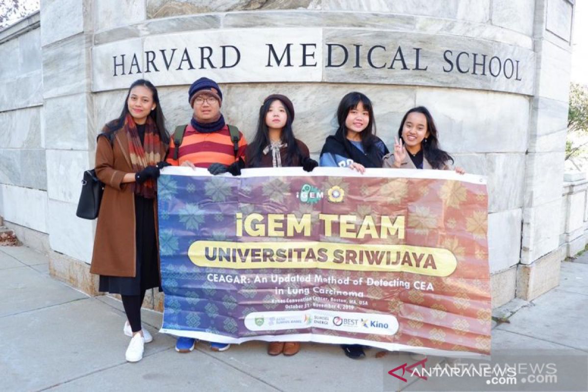 Putri Gubernur Sumsel dapat medali di iGEM Boston, Amerika Serikat