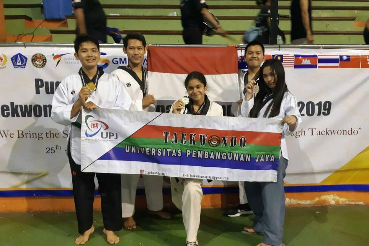 Taekwondoin UPJ raih medali kejuaraan internasional