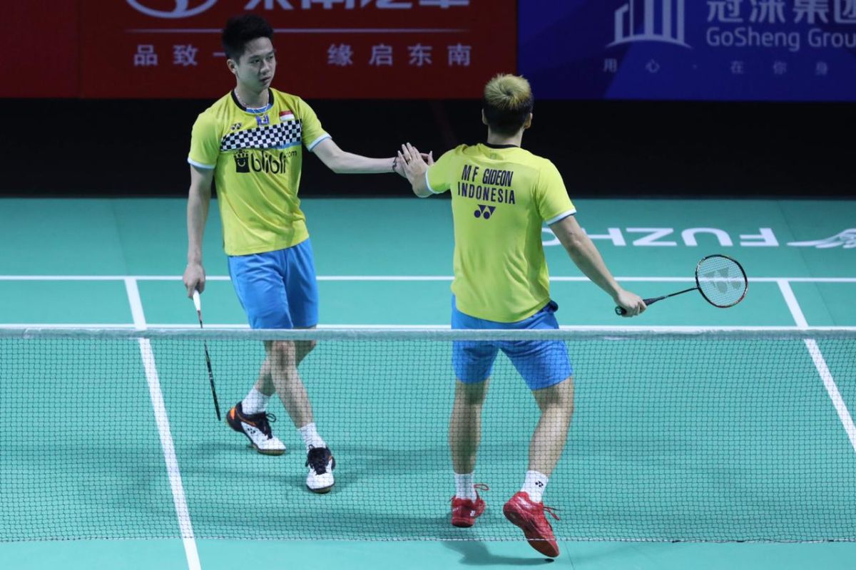 Minions hadapi Lamsfuss/Seidel di perempat final Fuzhou China Open