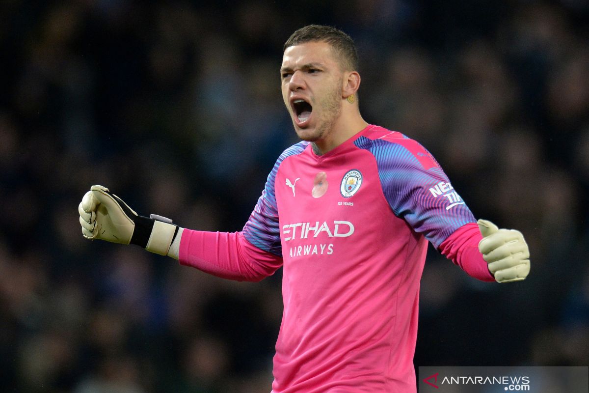 Cedera, Manchester City dipastikan tanpa Ederson saat hadapi Liverpool